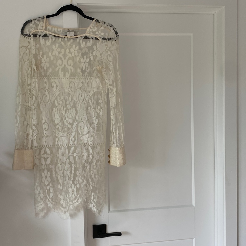 Lover Sz 2 Lace Dress